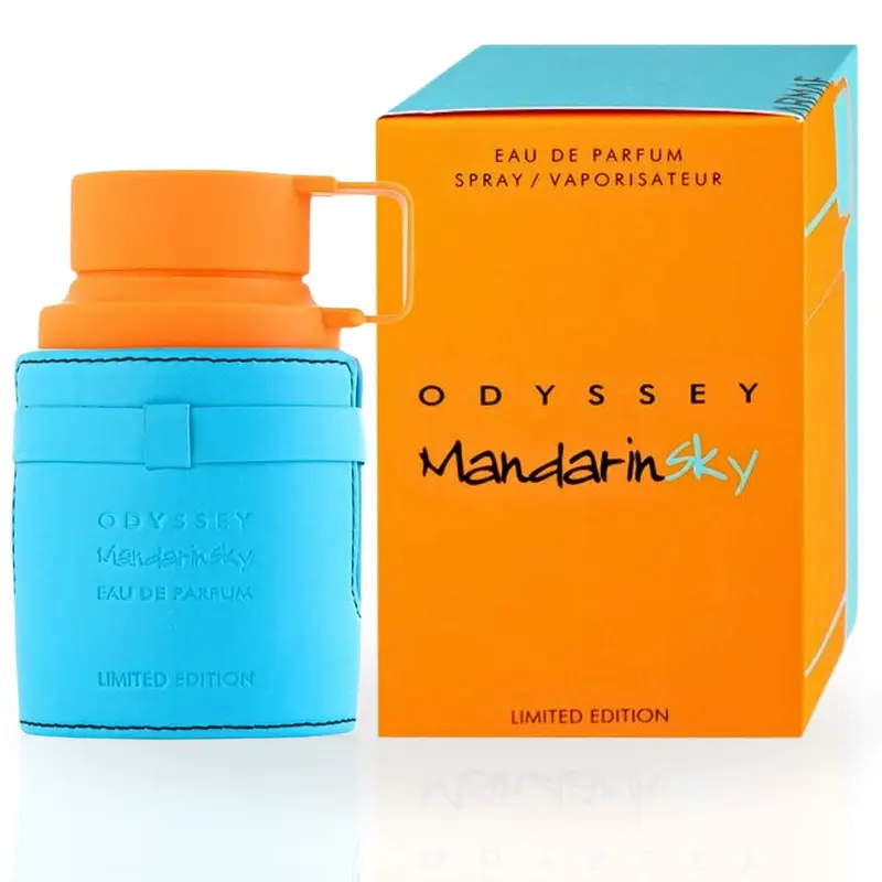 Odyssey Mandarin Sky Limited Edition EDP Spray 100ML (3.4 OZ) By Armaf | Long Lasting, Luxurious, Refreshing Aroma.