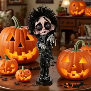 Creative Skull Figurines, Collectible Figurines, Resin Craft Halloween Decoration, Funny Dress-Up Accessory, Unique Festival Scene Setter