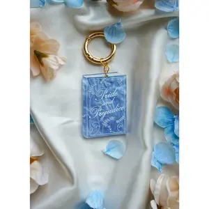 Pride & Prejudice Book Keychain or Bag Charm