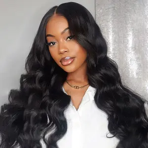ISEE Wear Go Body Wave Glueless Lace Closure Wig Preplucked With Natural Hairline Beginner Friendly - Medium Size Cap Gifts for Girlfriend/Wife/Family#TikTokShopHolidayHaul