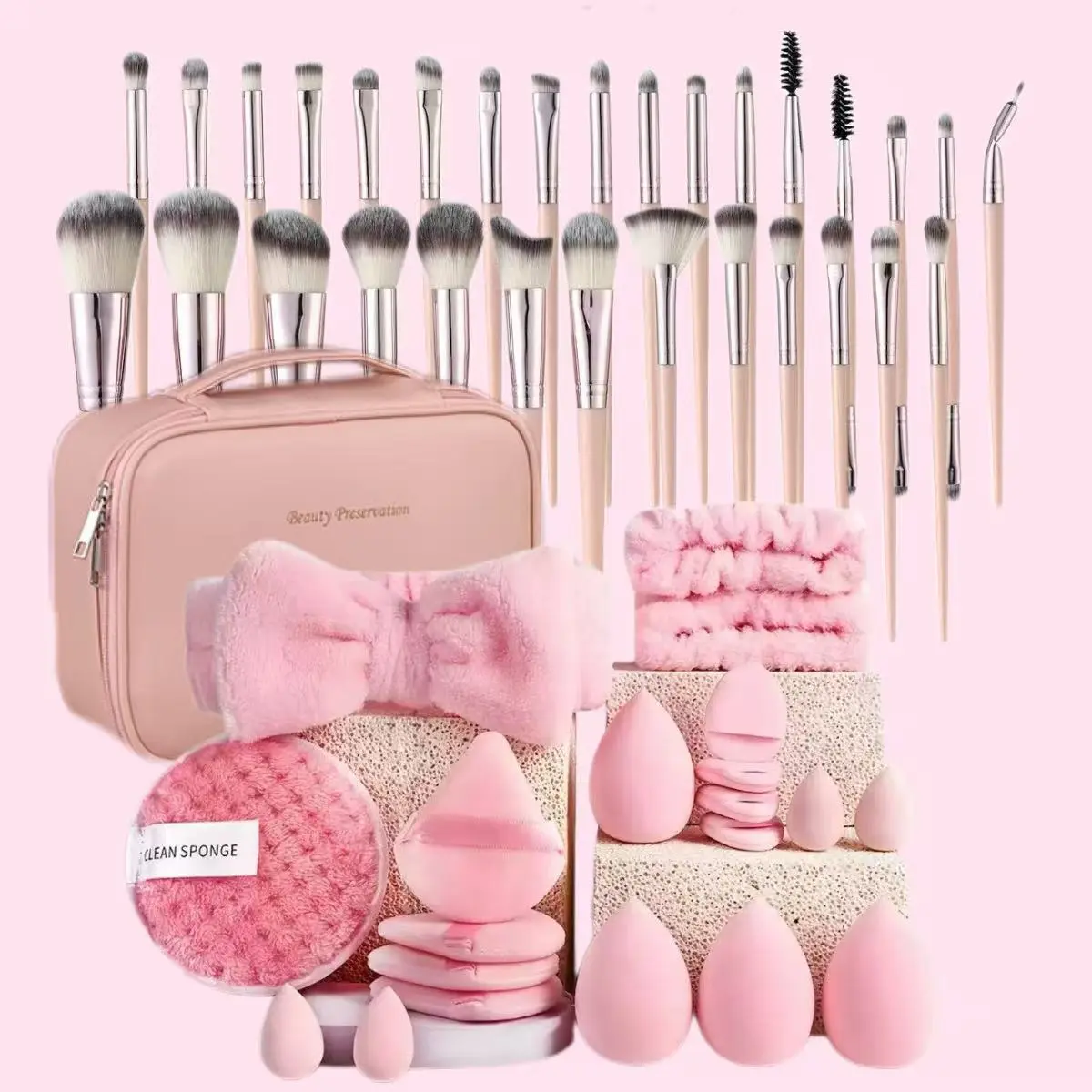 Pink 51-piece set
