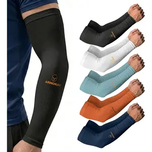 Sleeves for Men and Women - UV Sun Protection Cooling Compression - Tattoo Cover Up Sleeve for Daily Wear & Work