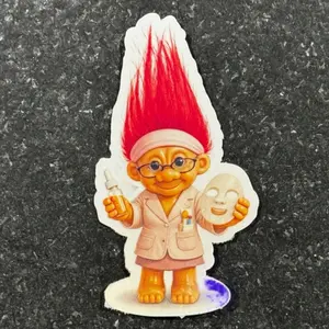 Esthetician Troll Sticker| Skincare Girly Decal Trolls !!!