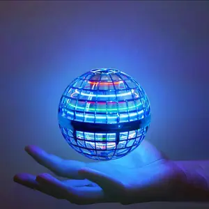 Levitating Flying Ball with Lights - New Year Giftr for Holiday Parties & Celebrations with Vibrant Lights and Unique Design