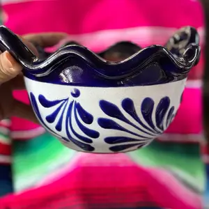 Large Sauce Boat 1 Liter Cobalt Color with Unique Design and Capacity Specifications