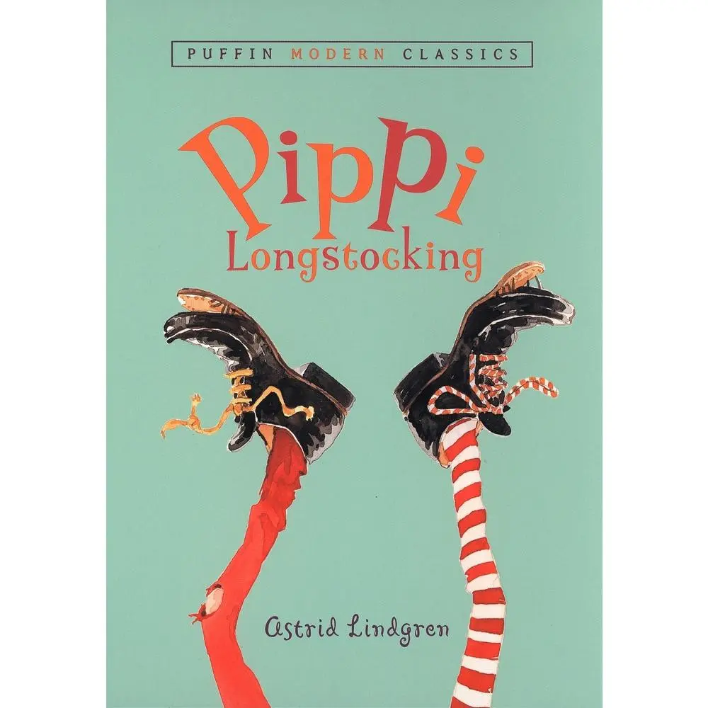 Used Fiction Book - Pippi Longstocking (Puffin Modern Classics) by Astrid Lindgren, English Paperback Novel for Children, Very Good Condition for Fans of Pippi Longstocking