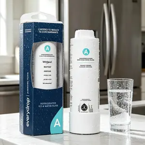 EveryDrop EDRARXD1 Refrigerator Water Filter – Filter A – UL Certified Under NSF/ANSI 42, 53 & 401 to Reduce 74 Contaminants Including Lead, Pesticides & Pharmaceuticals – Genuine Replacement for Whirlpool, Maytag & KitchenAid – 200 Gal