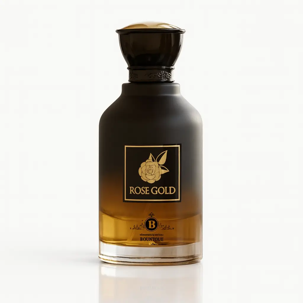 Boutique Rose Gold 3.4 FL.OZ Luxurious Long-Lasting Rose and Musk Scent | Elegant Fragrance for Daily Wear or Special Occasions