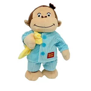 Cute Curious George Bedtime Plushie Kids Sleep Buddy gift