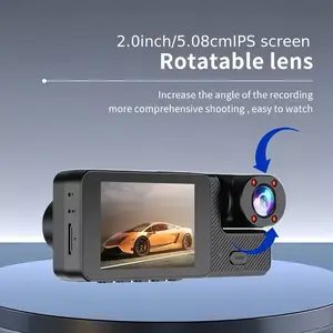 This universal HD dashcam is suitable for sedans, pickup trucks, and vans.