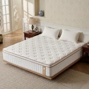 6/12/14/16 Inch Twin, Full, Queen, King Mattress Memory Foam And Spring Pressure Relief & Motion Isolation, Breathable Medium Firm Comfort Equipped with Individually Wrapped Pocket Springs in a Box