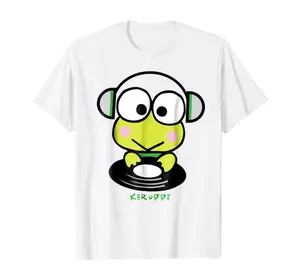 Keroppi DJ Record Spin Tee Shirt