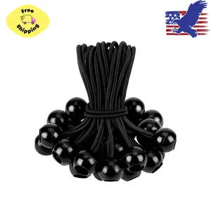 35 Pack Ball Bungee Cord, 6 Inch Bungee Cords