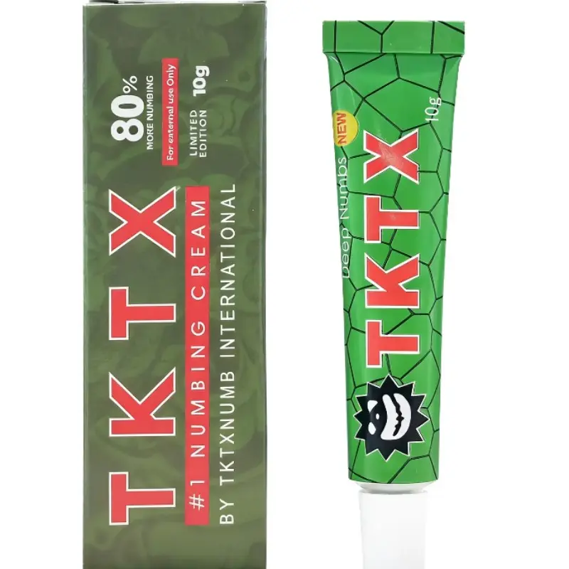 Tktx80% Tattoo Balm, Tattoo Numbing Cream, Pain-Free Tattoo Experience, Fast-Acting Formula for Comfort and Focus, Global Artist Favorite Cosmetic