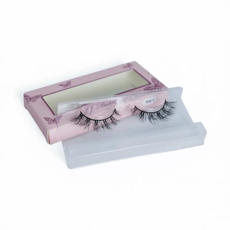 JJ Baddie Lash #P530-F in the Style Date Night Eyelashes Thin Soft Band for Comfortable Wear Natural Look Perfect for Everyday or Special Occasions