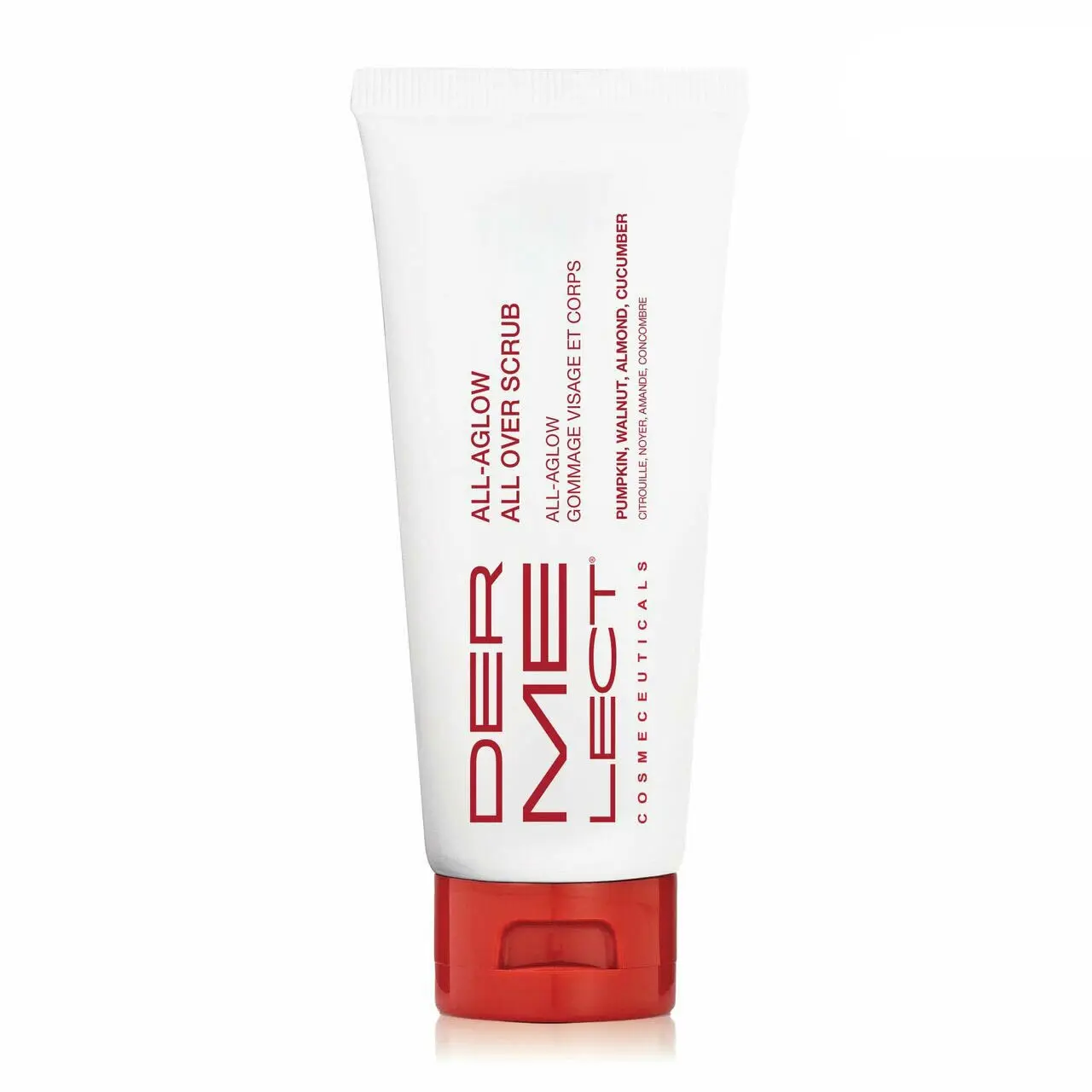 Dermelect All-Aglow All Over Scrub - Antioxidant Exfoliating Scrub for Face and Body - Deep Cleansing & Pore Purifying - Brighten, Smooth, and Hydrate Pumpkin Blend