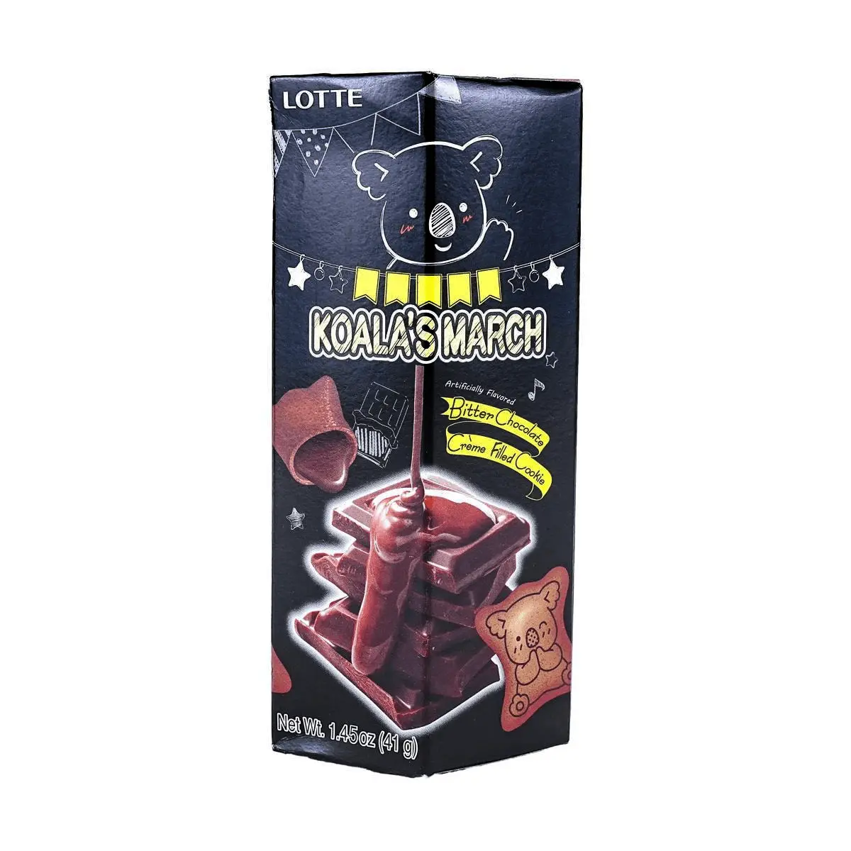 LOTTE Koala's March Chocolate Cream Sandwich Cookies 41g - Japanese Snack