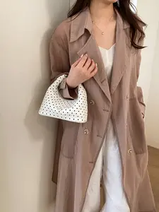 Women's PU Leather Backpack, Adjustable Shoulder Strap, Fashion Crescent Handbag, Ideal for Office, Business, Travel, Shopping
