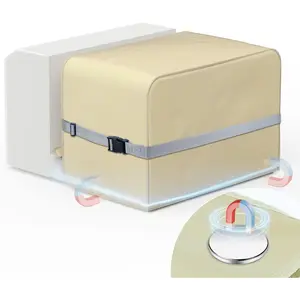 Window  Conditioner Cover, Compatible with  U-Shaped Window AC Unit, Outdoor  Heavy Duty AC Cover for Outside with Adjustable Straps,  & Windproof