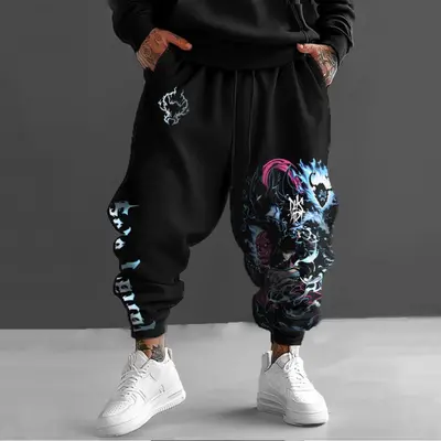 Anime Joggers for Men TikTok Shop - Main Image