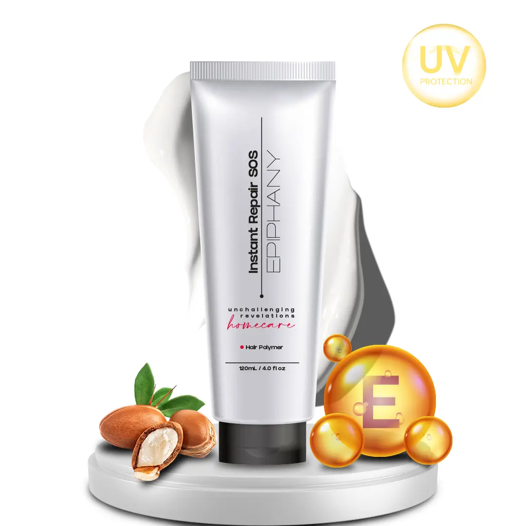 Epiphany Instant Repair SOS Leave-In Hair Treatment – Instant Hydration for Dry, Damaged & Frizzy Hair, 4.0 oz