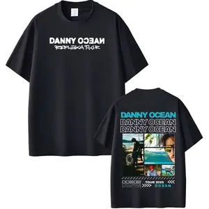 Rapper Danny Ocean Reflexa Tour 2025 Graphic tees men women Clothing Harajuku Hip Hop T-shirt Cotton Casual Short Sleeve TShirt X