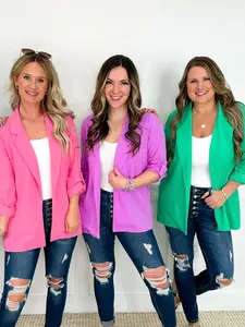 I Am the Owner Long Sleeve Avery Mae Blazer - 8 colors!