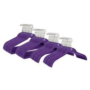 Joy Mangano The JOY Hangers 100-piece Chrome Mega Set w/Antimicrobial Technology