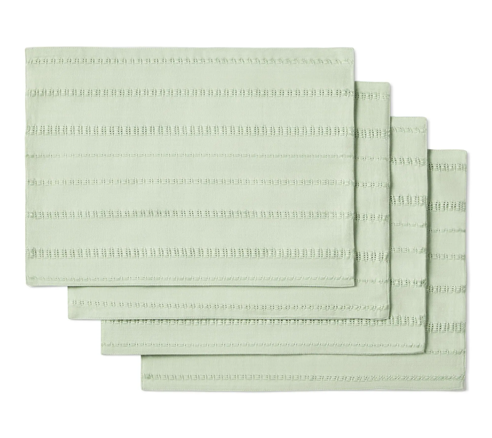 Draper James Leno Weave Woven Placemat 4-Pack Set