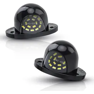 LED License Plate Lights Bright White Tag Lamp Assembly Replacement Compatible with 1994 1995 1996 1997 1998 1999 2000 2001 Dodge RAM 1500 2500 3500 Pickup Truck, Pack of 2