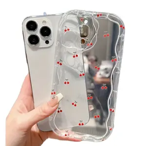 Cute Cherry Transparent iPhone Case