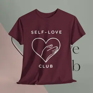 Designed T-shirt, Maroon T-shirt, Valentine's Day Unisex Cotton Tee, Couples and Singles Matching Shirt, Couple T-shirts, High-Quality T-shirt