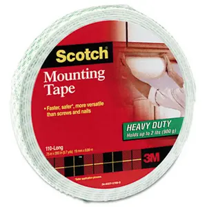3M 110LONG Foam Mounting Double-Sided Tape 3/4 Wide x 350 Long