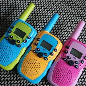 Family Walkie Talkies for Kids 3 Pack, Girls Toys Age 6-8 8-10 Birthday Gifts, Indoor Play, Outdoor Camping & Hiking, Toddler Walkie Talkies Age 3-5, Easy to Use, 22 Channels, 3 Miles Range
