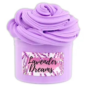 Dope Slimes Lavender Dreams - 8oz Lavender Scented Slime