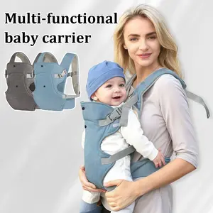 Multifunctional Baby Carrier Backpack, Lightweight Ergonomic Carrier, Elephant Pattern Breathable Adjustable Strap, Ergonomic Design for Easy Outdoor Use, Perfect Gift