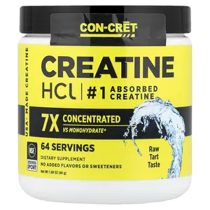 Con-Cret Creatine HCl, Raw Tart, 1.69 oz (48 g)