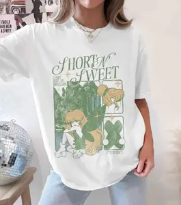 Comfort Colors Tinkerr Bell Short N Sweet Shirt, Vintage Fairy Tee, Retro Tinkerrbell Anime T-shirt, I Leave Quite An Impression Shirt