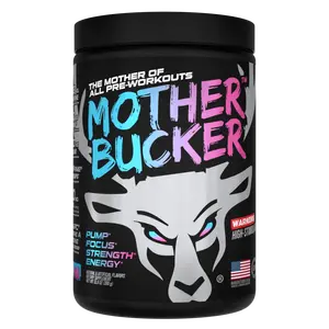 Mother Bucker Pre-Workout by Das Labs – High-Stim Formula for Explosive Energy, Focus & Pumps – Elite Strength Booster – 30 Servings