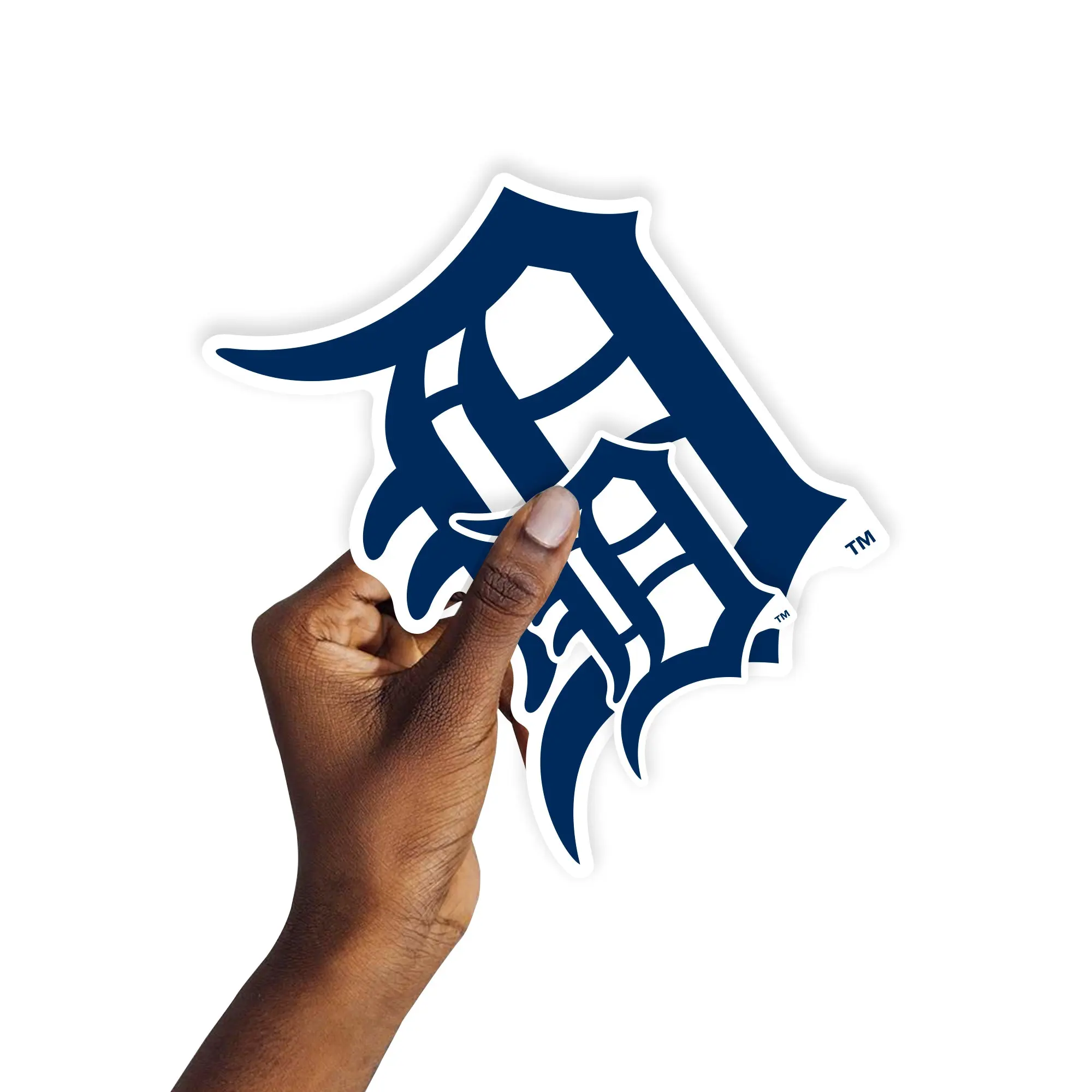 Official MLB Detroit Tigers Logo Minis Sticker Pack - Mixed Sizes Aluminium Outdoor Wall Decor - Scratch Resistant Alumigraphics Smooth