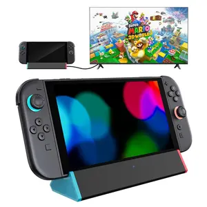 SIWIQU TV Dock Station for Nintendo Switch 2, Portable TV Docking Station Replacement with 4K@120Hz HDMI Adapter/Type C Port/USB Port for Official Nintendo Switch 2