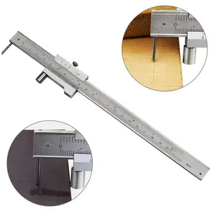 Stainless Steel Parallel Ruler Caliper 0-200mm with Hard Alloy Line Marker, High Precision, Durable Structure, Ergonomic Handle