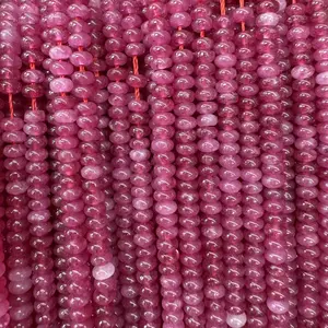Best-selling 2x4mm premium optimized bright red abacus beads in a flat round shape.Made from high-end, light-luxury materials, they perfectly blend fashion aesthetics with elegant style.They can be widely used in various DIY jewelry projects, suitable f