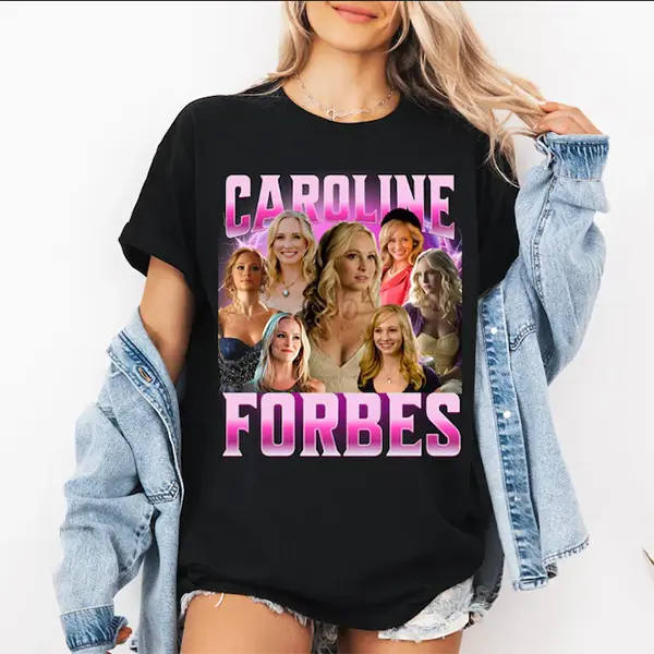 Retro Caroline Forbes Shirt, Vampire Diaries Shirt, Mystic Falls Trip T-Shirt, TVD Convention Tee