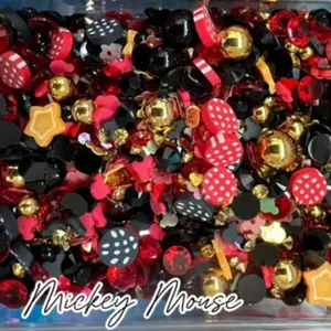 Red and Black M & M Mix