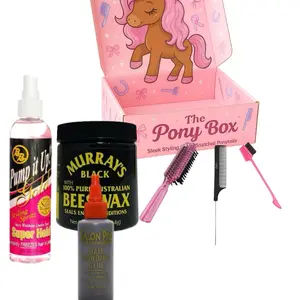 Plush Pony Box – Complete Ponytail Styling Kit