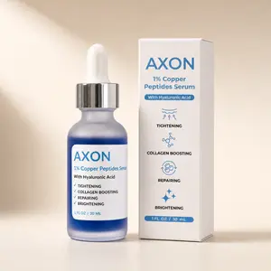 1% Copper Peptides Serum GHK-Cu + Hyaluronic Acid 1oz