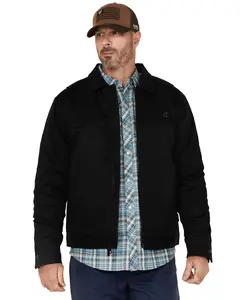 Cody James Men's Fr Solid Jacket - Cjfrfa24o44-Blk