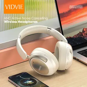 VIDVIE BBH2112 - Wireless Bluetooth Headphone with High-Quality Audio and Versatile Connectivity Options Noise Cancelling Adjustable Headset Earbud Electronic Game