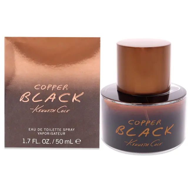 Kenneth Cole Cooper Black Men's Eau de Toilette Spray, 1.7 oz